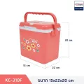 Eskimo portable ice bucket size 3L water bottle thermos flask with tube compartment for 8 hours Made in Thailand. 