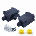 IP68 Waterproof Junction Box 2/3 Way Outdoor Cable Connector, Electrical Box with Wire Connectors for Garden Landscape Lighting. 