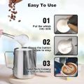 MINI Milk Frother USB Rechargeable 3 Speeds Foam Maker Coffee Whisk Mixer Electric Handle Blender Egg Beater.