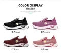Trendy Mesh Non-Leather Casual Shoes for Outdoor Spring and Summer Low-Top Running Students with Soft Bottom. 