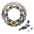 Motorcycle FRONT Brake Disc Rotor 300MM For Honda ADV350 modification radiation connection code adapter code set. 