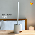 IKEA toilet brush with storage white/black bolmen. 