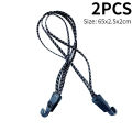 2PCS Luggage Straps Elastic Rope Luggage Three Ropes Elastic Mountain Bike Shelf Fixed Bundling Strap Tension Rope Accessories. 
