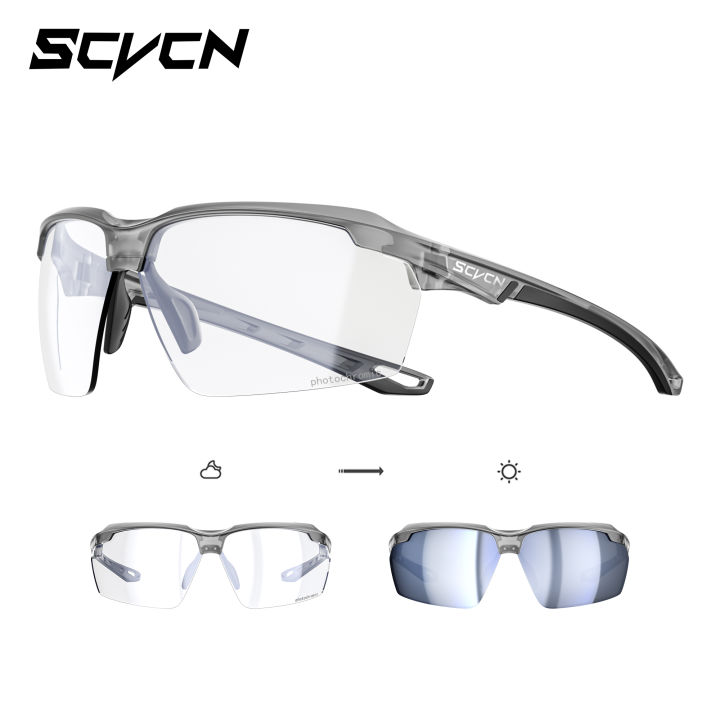 SCVCN%20Photochromic%20Cycling%20Glasses%20Sunglasses%20Outdoor%20Sports%20Skating%20Speed%20Road%20Mountain%20Bike%20Bicycle%20Cycling%20Eyewear%20Goggle%20-%20Image%202