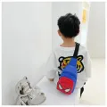 Marvel Disney Cartoon Children's Shoulder Bags Anime Spiderman  High Capacity Chest Bag Unisex Messenger Bag Kids Gifts. 