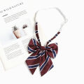 Jk Bow Tie Female Japanese College Style Red Bow Tie Shirt Accessories Bachelor Suit Feather Bow Sailor Suit Decoration. 