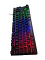 K11 Mini RGB Gaming Keyboard (87 Keys) and Mouse Combo with Breathing RGB LED, and Free Mouse Pad | 3 IN 1 Combo | Best For Gamers. 