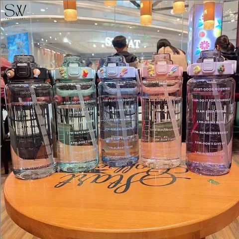 2000ml1pc%20Gradient%20Frosted%20Water%20Bottle%20With%20Handle%20Outdoor%20Portable%20Straw%20Cup%20-%20Image%202