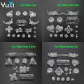 YuXi Transparent Clear Buttons Kit For Xbox One / S Slim / Elite Controller LB RB Bumpers Trigger Button For Xboe Series X S. 