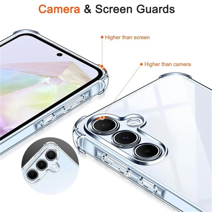 Samsung%20Galaxy%20A35%205G%20Premium%20Silicone%20Case%20Crystal%20Clear%20Soft%20TPU%20Ultra-Thin%20Transparent%20Flexible%20Protective%20Mobile%20Phone%20Back%20Cover%20-%20Image%208