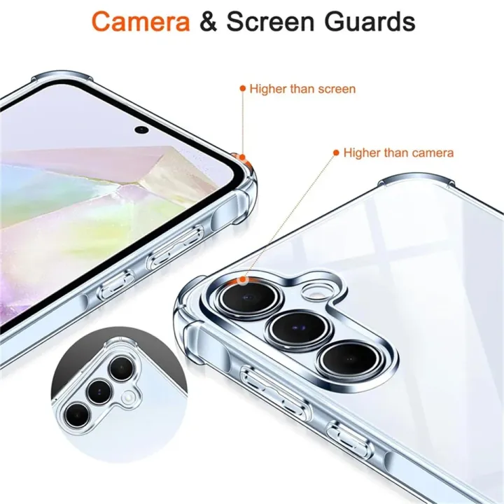 Samsung%20Galaxy%20A35%205G%20Premium%20Silicone%20Case%20Crystal%20Clear%20Soft%20TPU%20Ultra-Thin%20Transparent%20Flexible%20Protective%20Mobile%20Phone%20Back%20Cover%20-%20Image%208