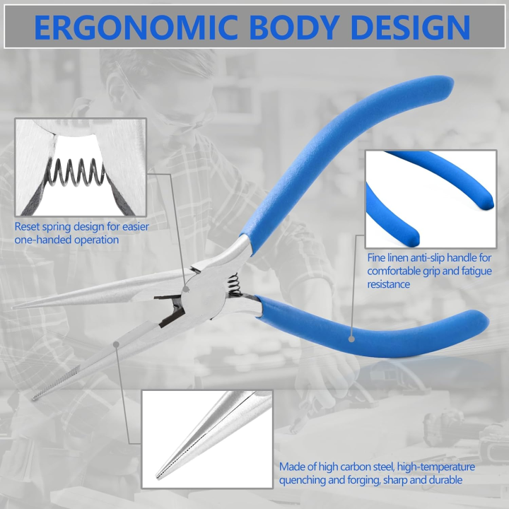 Multi%20Tool%20Long%20Nose%20Plier%20Needle%20Nose%20Plier%20Forceps%20Repair%20Hand%20Tool%20For%20DIY%20Jewelry%20Making%20,Electronics%20Repair%20Etc%20-%20Image%202