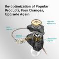 KZ EDX PRO Dynamic Earphones HIFI Bass Earbuds In Ear Monitor Sport Noise Cancelling Headset. 