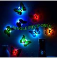 Butterfly shaped home decorating wall light | Color changing LED Wall Sticker | Single (1) Piece. 