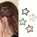 3 ps Cute Colorful hair pin / hair clips cloudy Pentagram   cloudy Bobby Hair Clip Snap Clip Hair Accessories. 