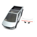 155mm Wheelbase Hardtop Body Shell Kit for 1:18 RC Crawler TRX4M Bronco Defender | ABS Plastic/Nylon Texture Upgrade Parts. 