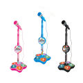 Kids Microphone with Stand Karaoke Mic Speaker with Lights Music Instrument Toys Singing Machine Birthday Gift for Girl Boy. 