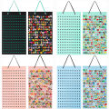 Shoe Charms Organizer With 180 Holes, Hanging Shoe Charm Holder, Shoe Decoration Clog Charms Display, Collection Holder. 