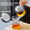 OANKR Glass Tea Strainer for Loose Tea-leaves,Tea Infuser Universal Steeper for Teapots, Mug,Travel Tumblersm,Kitchen Bar Tool. 