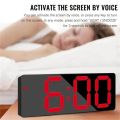 Digital Alarm Clock Led Wall-mounted Digital Wall Clock. 