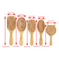 New Wooden Bamboo Hair Brush Air Massage Comb Anti-static Scalp Combs Airbag Hairdressing Healthy Reduce Hair Loss Styling Tools. 
