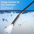 Type-c 5.5/7mm Endoscope Scope Camera 1m 1.5m 2m for Car Scenarios Endoscope Camera with 6 Led Lights Ideal for Car Engines.
