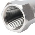 Universal  Stainless Steel SS304 Check Engine Light CEL mini catalyst O2 Sensor Spacer Adapter  M18X1.5. 