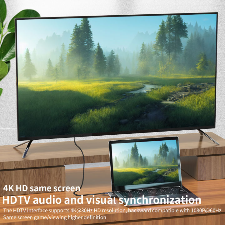 4K30Hz%20%203%20In%201%20Docking%20Station%20Side-Plug%20USB-C%20Game%20Hub%20With%20USB3.0%20HDMI%20PD%20100W%20For%20Laptop%20%EF%BC%8CSwitch%EF%BC%8CIPad%EF%BC%8CMobile%20Phone%20-%20Image%203