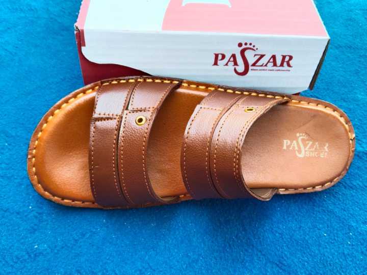"Classic%20Comfort%20Leather%20Sandals"%20Hand%20made%20for%20party%20and%20office%20(P20)%20-%20Image%205