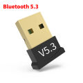 USB Bluetooth 5.4 Adapter Wireless 5.3 Dongle for PC Speaker Wireless Mouse Keyboard Music Audio Receiver Transmitter Adapter. 