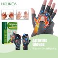 Magnetic Arthritis Therapy Gloves Rheumatoid Hand Wrist Pain Relief Finger Swelling Tenosynovitis Stimulate Blood Circulation.