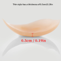 Reusable front button chest patches, silicone invisible strapless self-adhesive breast patches, women's underwear accessories.