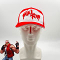 King of Fighters Fatal Fury Terry Bogard Cosplay Baseball Caps Cosplay Adjustable Red Embroidery Hat Unisex Accessories Props. 
