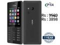 Nokia 216 mobile feature phone with best price & best quality Double sim PTA approved mobile 2.4" display / Nokia keypad feature phone. 
