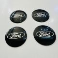 Ford Logo Alloy Wheel Cap Stickers 4Pcs. 