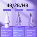 Pencil Tips For Apple Pencil 1/2 Gen Replacement Crystal Diamond Tips For iPad Pencil 1/2 Anti-wear Stylus Pen Tips. 