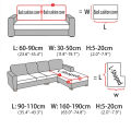 1PCWaterproof jacquard sofa cover, high elasticity, all season universal sofa cushion cover, anti slip,  sofa dust  cover. 
