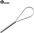 Tongue Cleaner Scraper for Oral Health Natural Silver Rustproof Use After Toothbrush for Fresh Breath Stainless Steel. 
