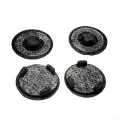 JCD 1piece Replacement New Feet For Surface Laptop 3 4 5 Bottom Case Foot Pad 1867 1868 1951 1958 Sliver Black.