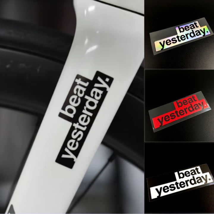 Updated Yesterday Sticker 2PCS