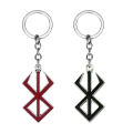 Fashion Anime Berserk Symbol Logo Necklace Guts Sword Logo Pendants Cosplay Jewelry Decoration Necklace Props Gifts. 