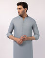 Junaid Jamshed Sticthed AZURE BLUE CASUAL KAMEEZ SHALWAR For Men And Boys -Collection:2026- Designcode: JJKS-A-33773/S26/JJ10455-CL. 