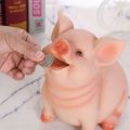 Desktop Resin Piggy Bank Children Cute Pig Piggy Bank Coin Saving Box Jar Coins Organizer Storage Box Creative Deposit Tank.