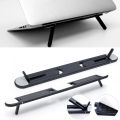 Foldable Universal Laptop Stand - Slim, Glued Invisible Cooling Stand. 