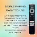 TCL 8K QLED Android Voice Control TV Remote Control. 