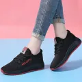 New leisure sports shoes for women in foreign trade, mesh breathable Korean style trendy shoes. 