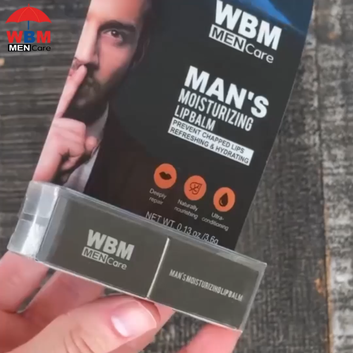 WBM  Lip Balm For Men - Refreshing & Hydrating