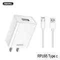 Kingkong ReMax charger original charger + 100% USB charger 10W qc3.0 2.4A fast charging for typec micro IP. 