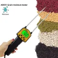 AR991 Digital Grain Moisture Meter Hygrometer Use For Corn Wheat Rice Bean Peanut Grain Measurement Moisture Humidity Tester. 