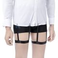 Men Shirt Stays Garter Belt Elastic Nylon Men's Adjustable Suspenders Holders Shirt Slim Fit Shirt Holders. 